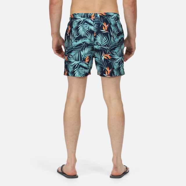 Regatta Heren loras hawaiian zwemshorts UTRG7378_navy large