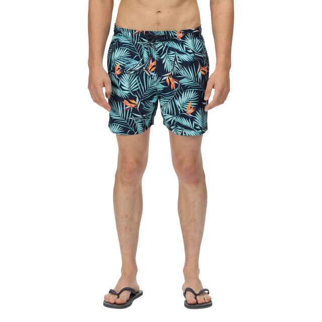 Regatta Heren loras hawaiian zwemshorts UTRG7378_navy large