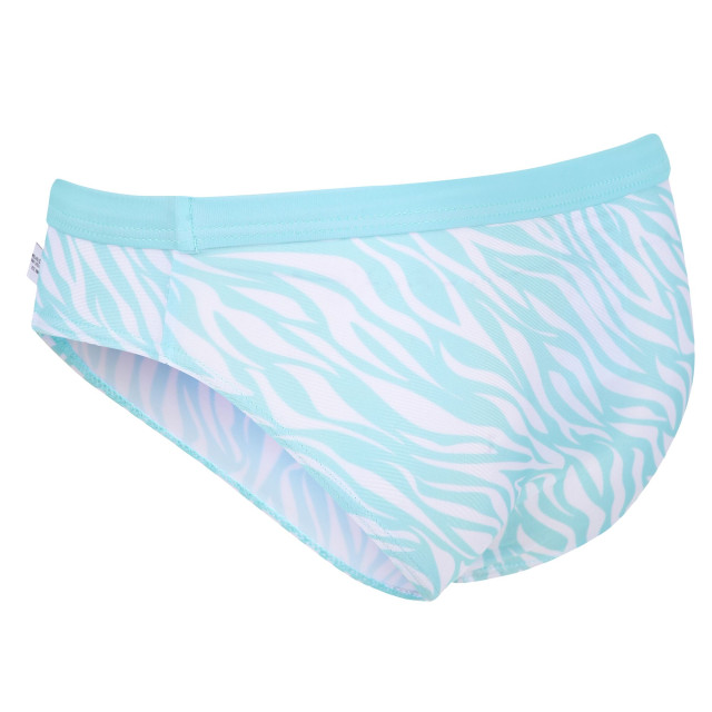 Regatta Meisjes hosanna zebra print bikinibroekje UTRG7214_arubablue large