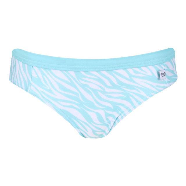 Regatta Meisjes hosanna zebra print bikinibroekje UTRG7214_arubablue large