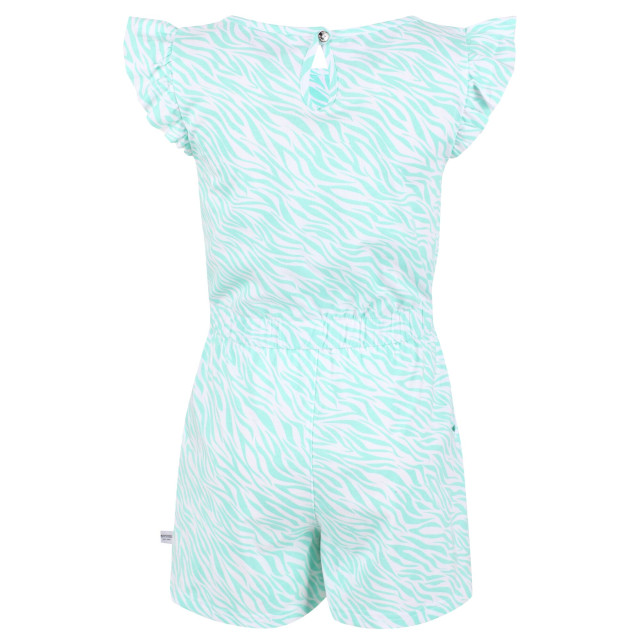 Regatta Dasie zebra print korte korte ruit voor meisjes UTRG7710_arubablue large