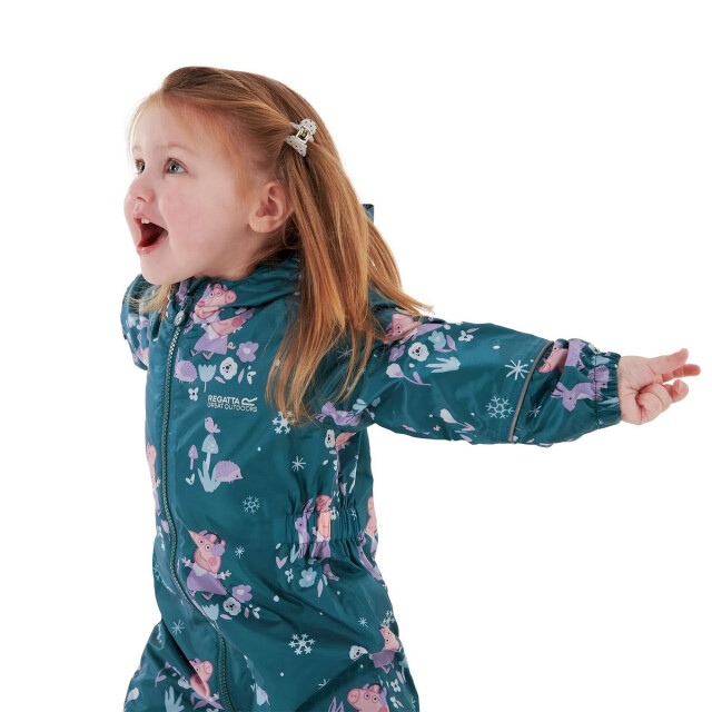 Regatta Kinderen/kinderen peppa pig konijn snowsuit UTRG8321_dragonfly large