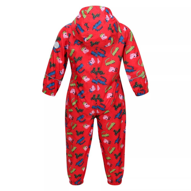 Regatta Baby pobble peppa pig puddle suit UTRG7859_truered large