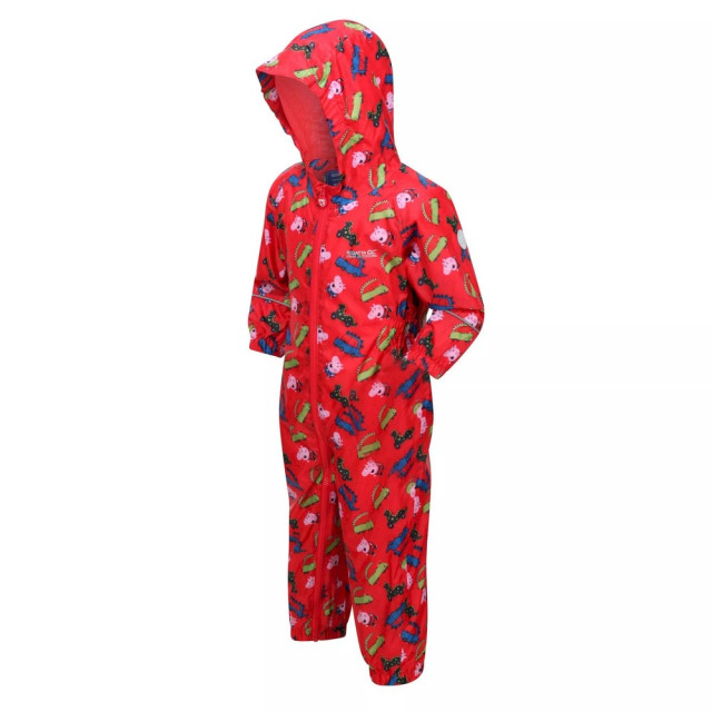 Regatta Baby pobble peppa pig puddle suit UTRG7859_truered large