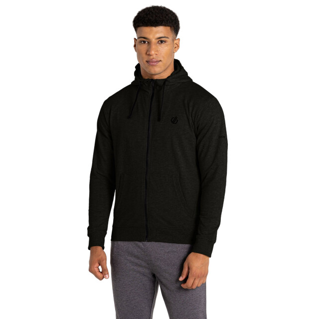 Dare2b Heren jermaine jenas recharging full zip hoodie UTRG8700_black large