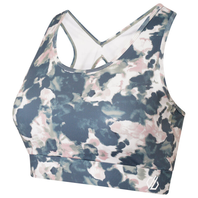Dare2b Dames swift ink blot sportbeha UTRG8609_duskyrose large