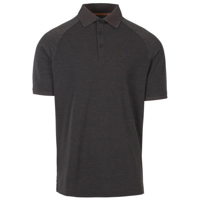 Trespass Heren kelleth dlx poloshirt UTTP5628_blackmarl large