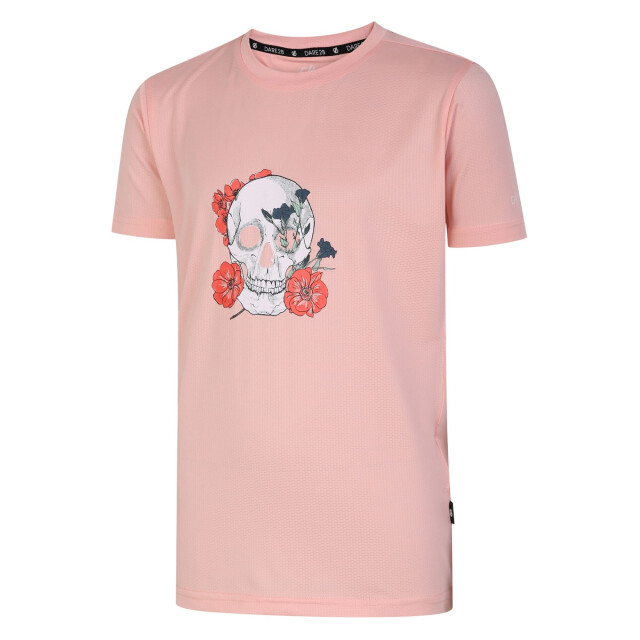 Dare2b Kinderen/kinderen amuse schedel t-shirt UTRG8593_apricotblushpink large