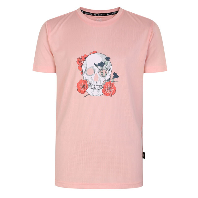 Dare2b Kinderen/kinderen amuse schedel t-shirt UTRG8593_apricotblushpink large