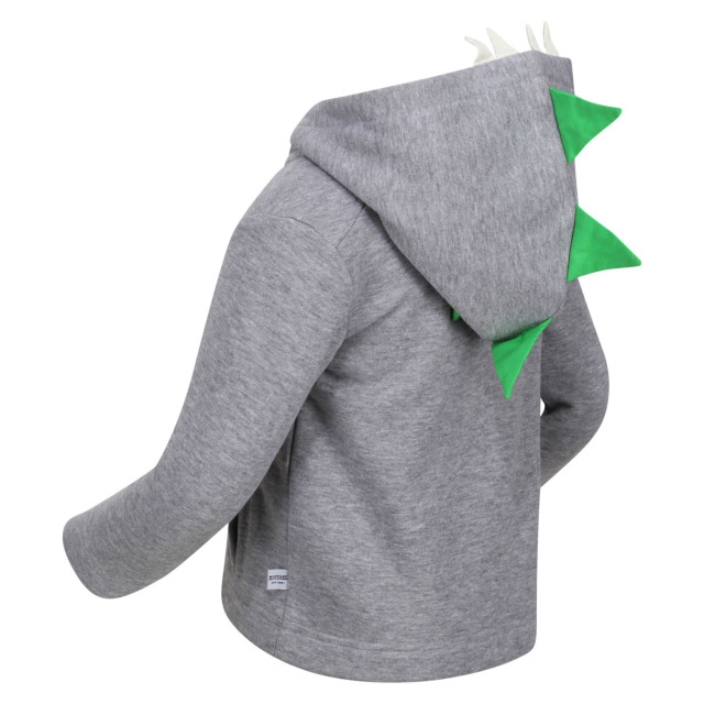 Regatta Kinder/kids peppa pig dinosaurus mergel fleece jas UTRG7786_grey large