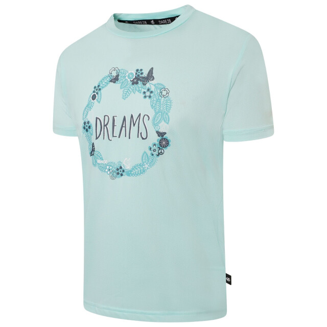Dare2b Kinderen/kinderen bloemen gerecycleerd t-shirt UTRG7591_aquasplash large