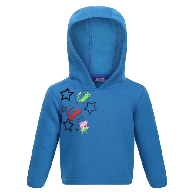 Regatta Kinder/kinder peppa pig hoodie UTRG7144_imperialblue large