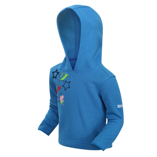 Regatta Kinder/kinder peppa pig hoodie UTRG7144_imperialblue large