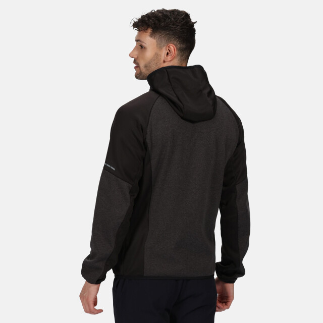 Regatta Heren x-pro coldspring ii fleece jacket UTRG5552_blackgreymarl large
