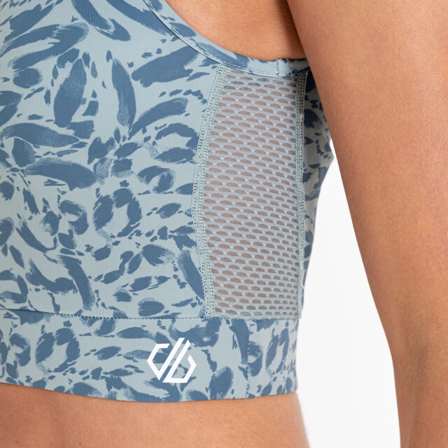 Dare2b Dames fleur east move sportbeha met dierenprint UTRG8682_lilypadgreen large
