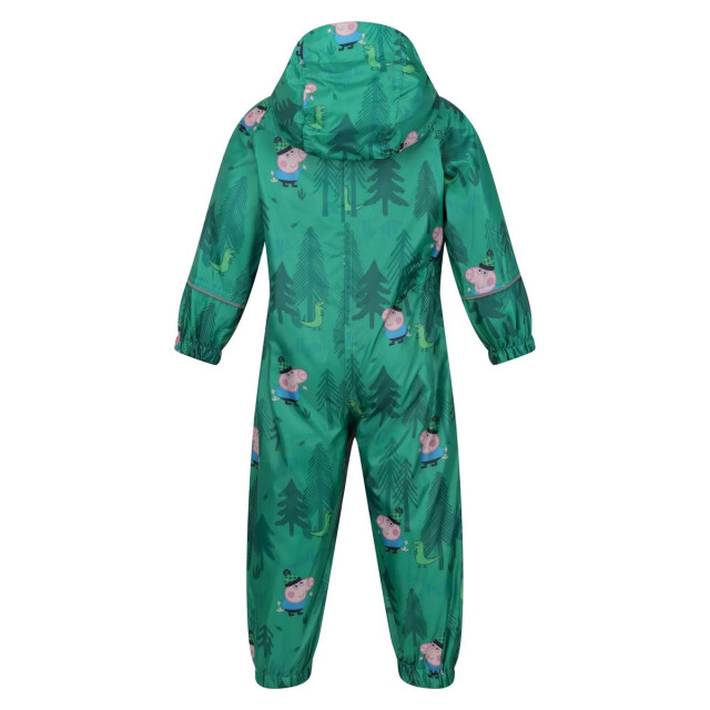 Regatta Kinder/kinder peppa pig dinosaurus snowsuit UTRG8304_jellybeangreen large