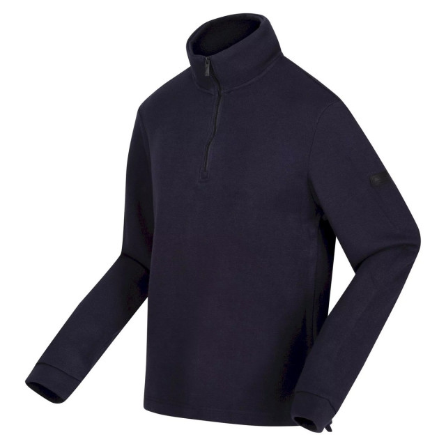 Regatta Heren lanchester quarter zip fleece top UTRG8250_navy large