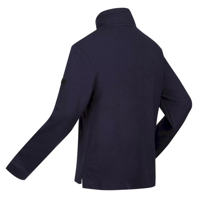 Regatta Heren lanchester quarter zip fleece top UTRG8250_navy large