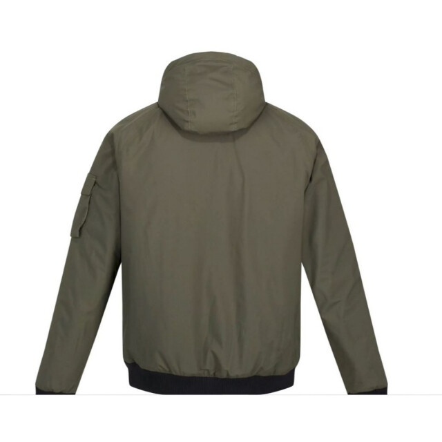 Regatta Heren faizan hooded waterdichte jas UTRG8101_darkkhaki large