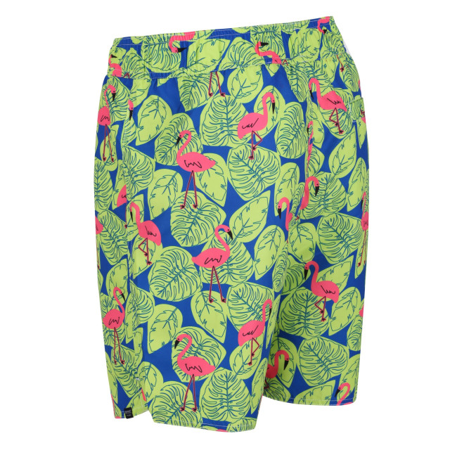 Regatta Heren hamza flamingo zwemshorts UTRG7537_brightkiwi large