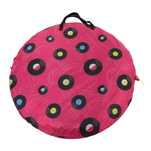 Regatta Malawi vinyl record 2 persoons pop-up tent UTRG7683_pinkblack large