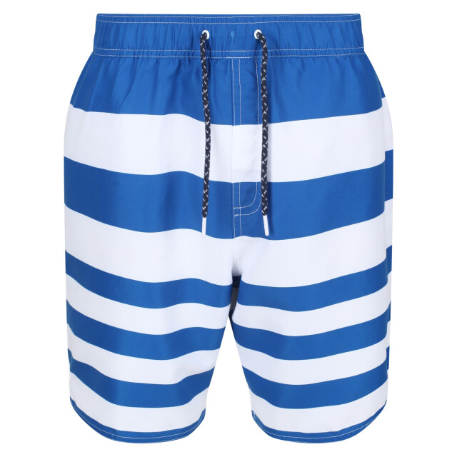 Regatta Heren hamza gestreepte zwemshorts UTRG7318_lapisblue large