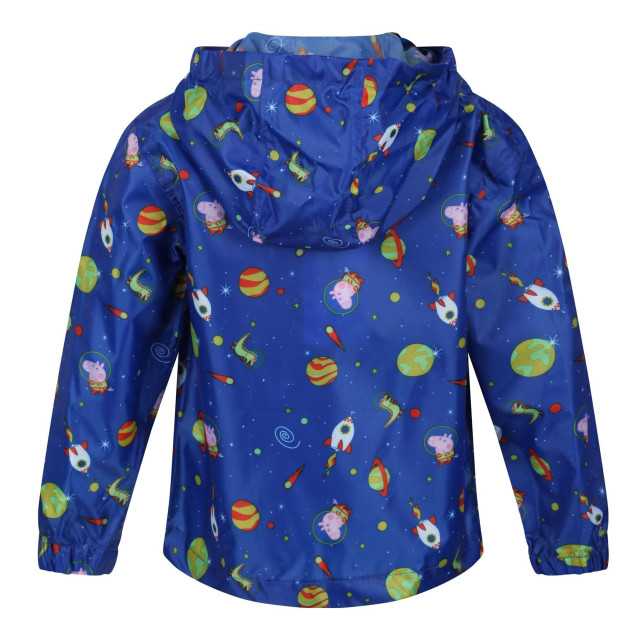 Regatta Kinder/kinderen peppa pig cosmic packaway regenjas UTRG6711_surfspray large