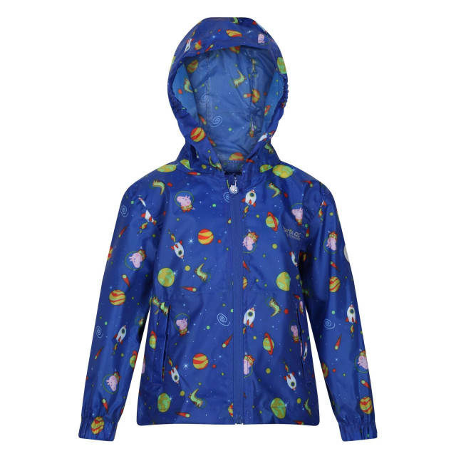 Regatta Kinder/kinderen peppa pig cosmic packaway regenjas UTRG6711_surfspray large