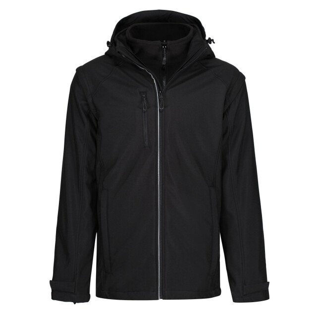 Regatta Heren erasmus 4 in 1 jas soft shell UTRG6507_black large