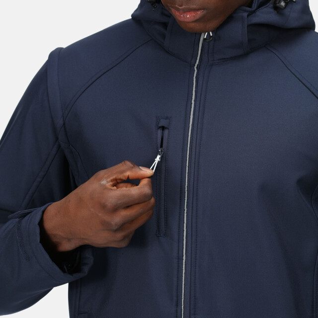 Regatta Heren erasmus 4 in 1 jas soft shell UTRG6507_navy large