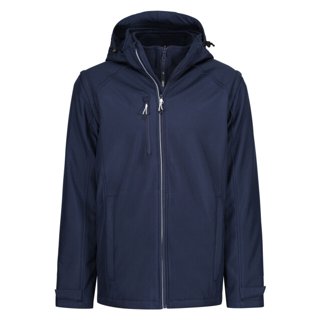Regatta Heren erasmus 4 in 1 jas soft shell UTRG6507_navy large