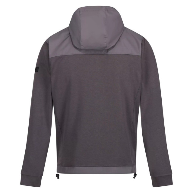 Regatta Heren luis fleece full zip hoodie UTRG8247_darkgrey large