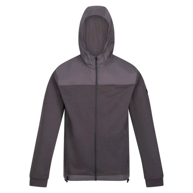 Regatta Heren luis fleece full zip hoodie UTRG8247_darkgrey large