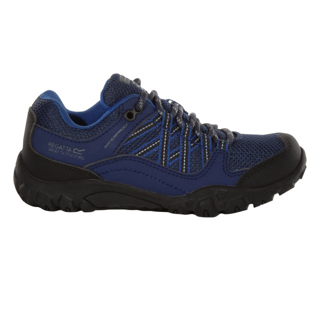 Regatta Edgepoint waterdichte wandelschoenen voor kinderen/kinderen UTRG7403_admiralblueblack large