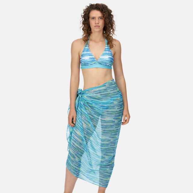 Regatta Dames shayla geborstelde sarong UTRG7373_seascape large