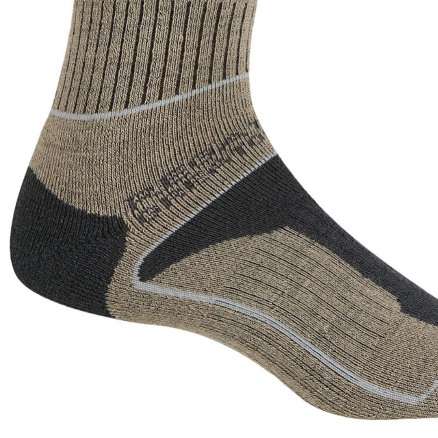 Regatta Dames samaris 3 season boot socks UTRG6074_moccasinbrownbriargrey large