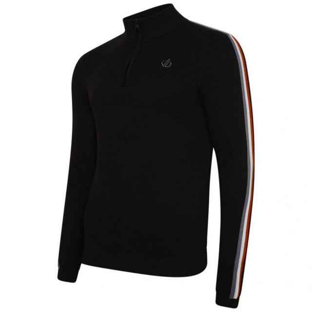 Dare2b Heren dutiful ii stripe half zip sweatshirt UTRG8016_black large