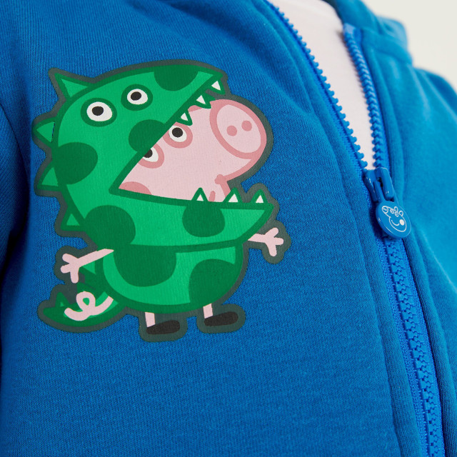 Regatta Peuter peppa pig full zip hoodie UTRG7604_imperialblue large