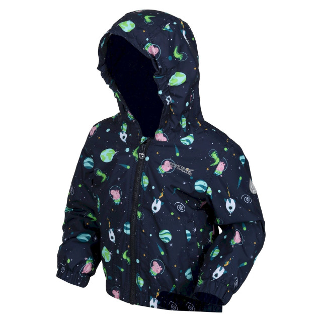 Regatta Kinder/kinder muddy puddle cosmic peppa pig gewatteerd jasje UTRG6690_navy large