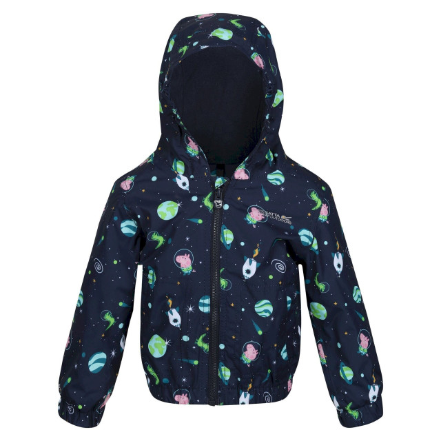 Regatta Kinder/kinder muddy puddle cosmic peppa pig gewatteerd jasje UTRG6690_navy large