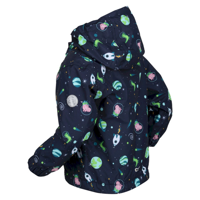 Regatta Kinder/kinder muddy puddle cosmic peppa pig gewatteerd jasje UTRG6690_navy large