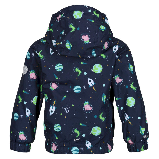 Regatta Kinder/kinder muddy puddle cosmic peppa pig gewatteerd jasje UTRG6690_navy large