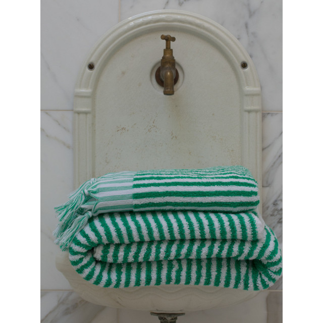 Ottomania  Towel striped 17x9 cm  Towel striped 170x90 cm  large