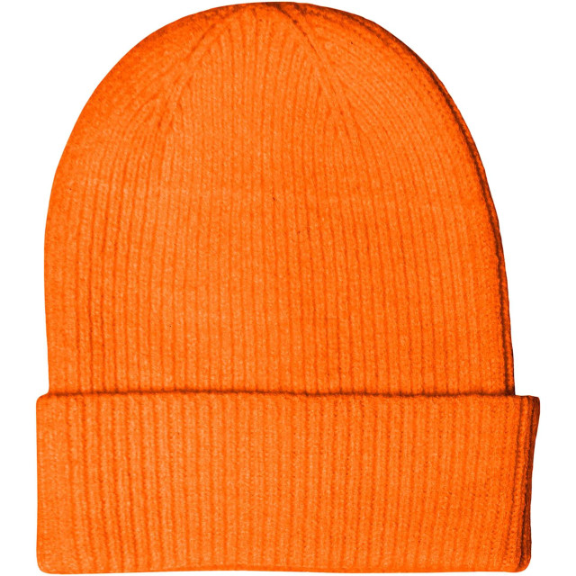 Only Onlastrid beanie cc persimmon orange 15266392-245675 large