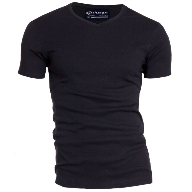 Garage Basis t-shirt v-hals semi bodyfit 302-200 large