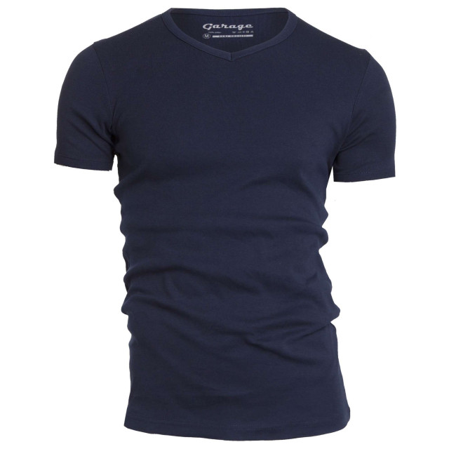 Garage Basis t-shirt v-hals semi bodyfit 302-400 large