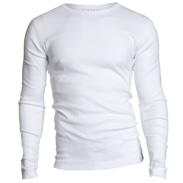 Garage Basis t-shirt ronde hals lange mouw semi bodyfit 303-100 large