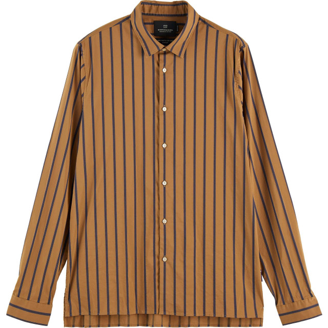 Scotch & Soda Regular fit satin striped shirt combo a 158418-0217 large