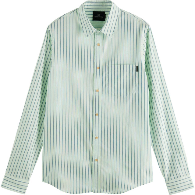 Scotch & Soda Relaxed fit- shirt in yarn-dyed pat combo d 160783-0220 large