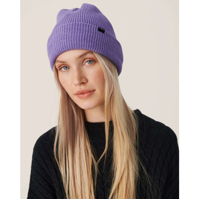 Moss Copenhagen Mschgaline rachelle beanie p.purple 17218-PAISLEY-PURPLE large